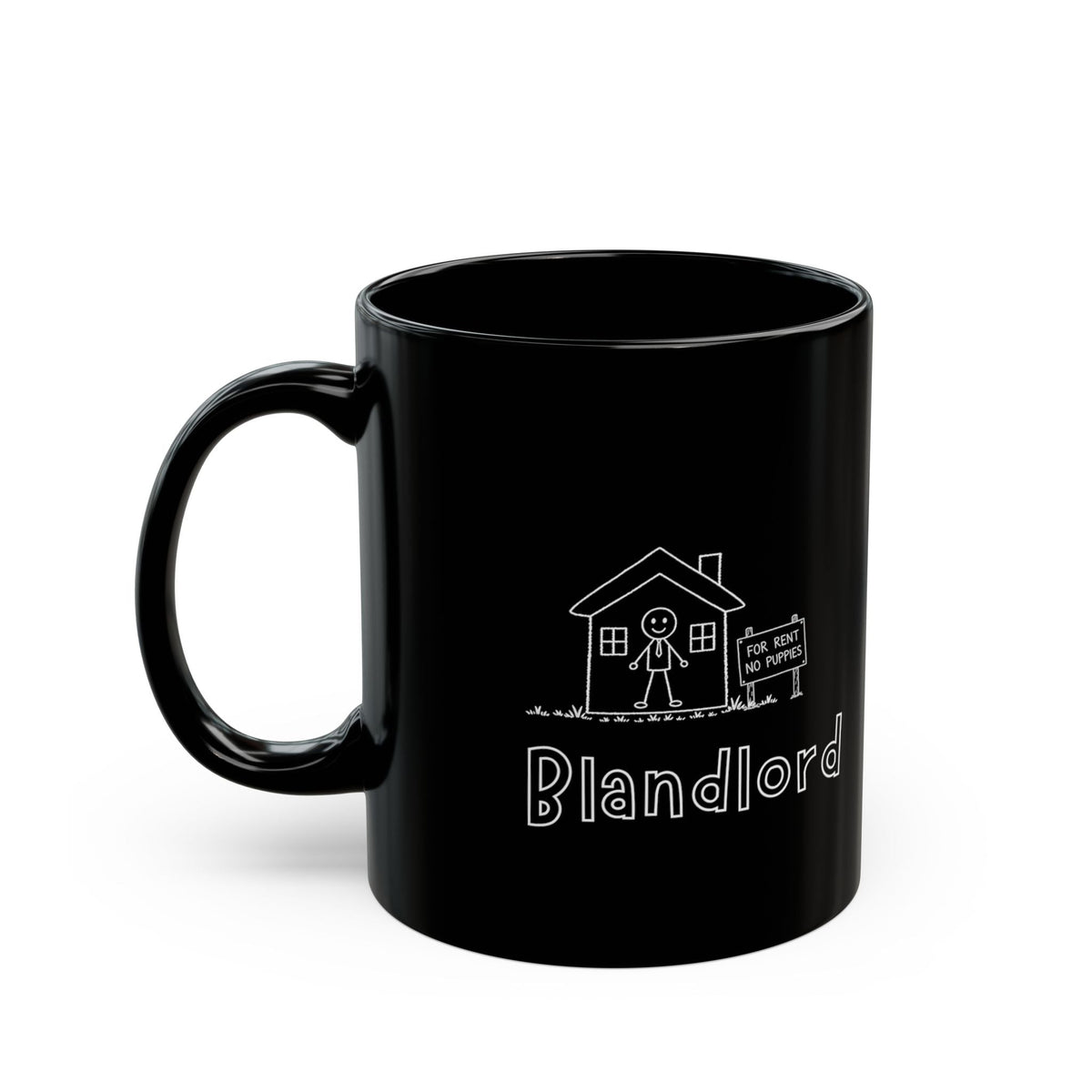 Black Mug – Blandlord Gift Coffee Cup - Armistice Goods