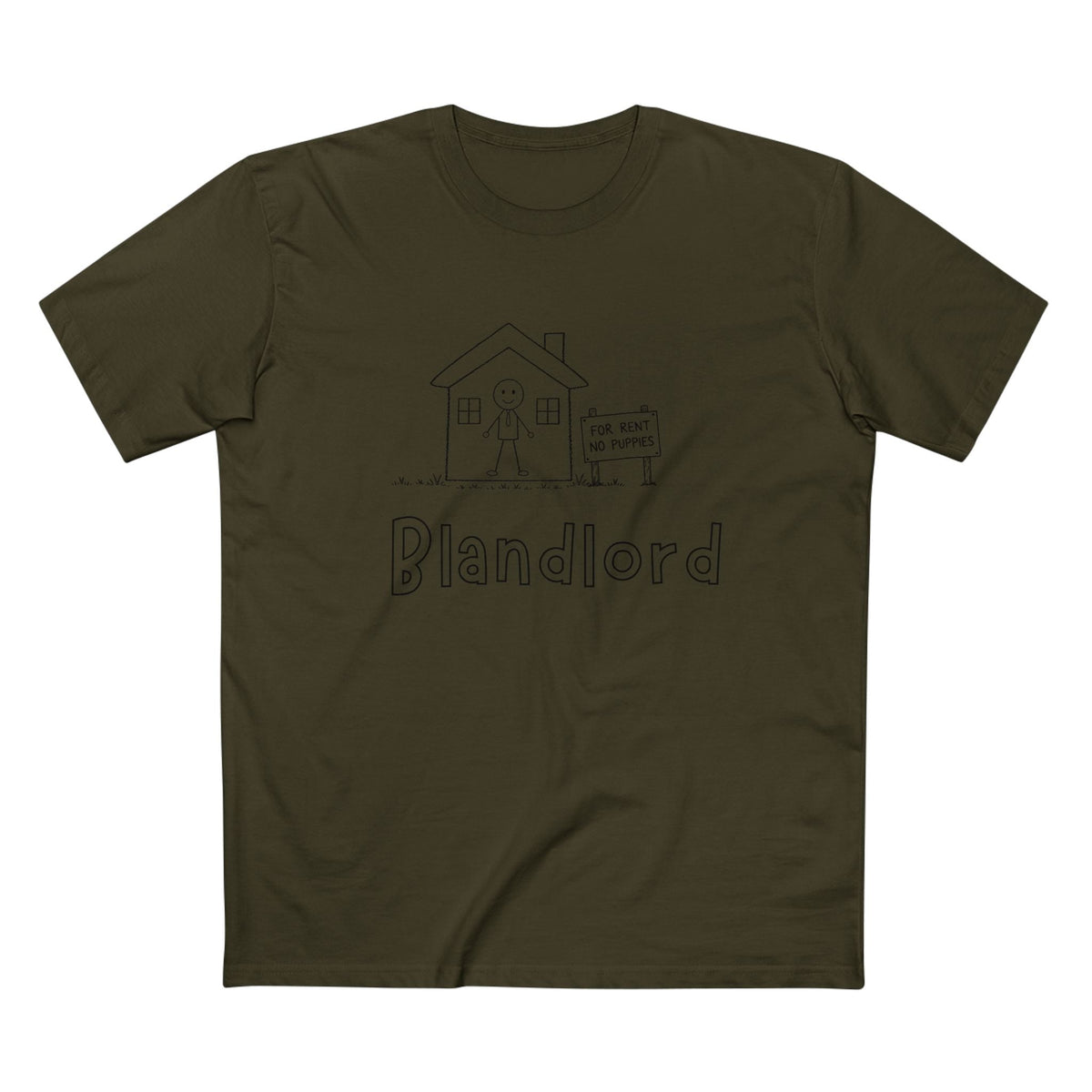 Blandlord Illustration Adult T-Shirt - Armistice Goods