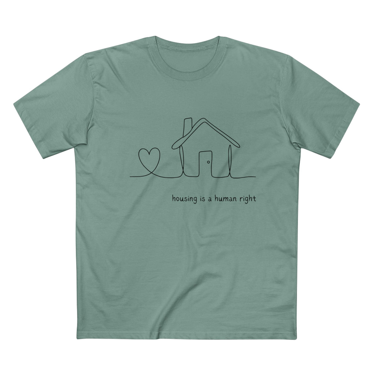 Housing Is a Human Right Graphic T-Shirt - Armistice Goods