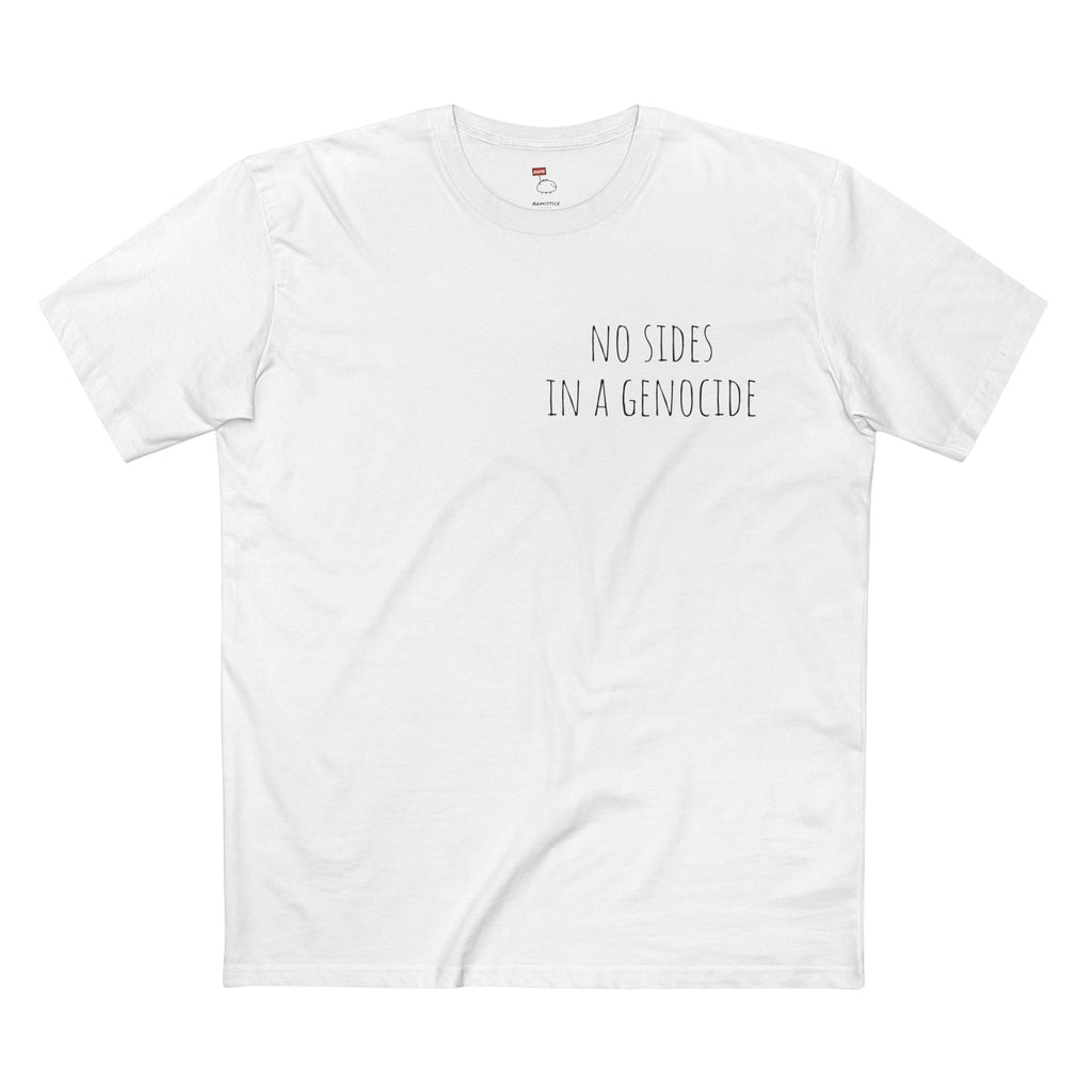 No Sides in a Genocide Watermelon Graphic Tee - Armistice Goods
