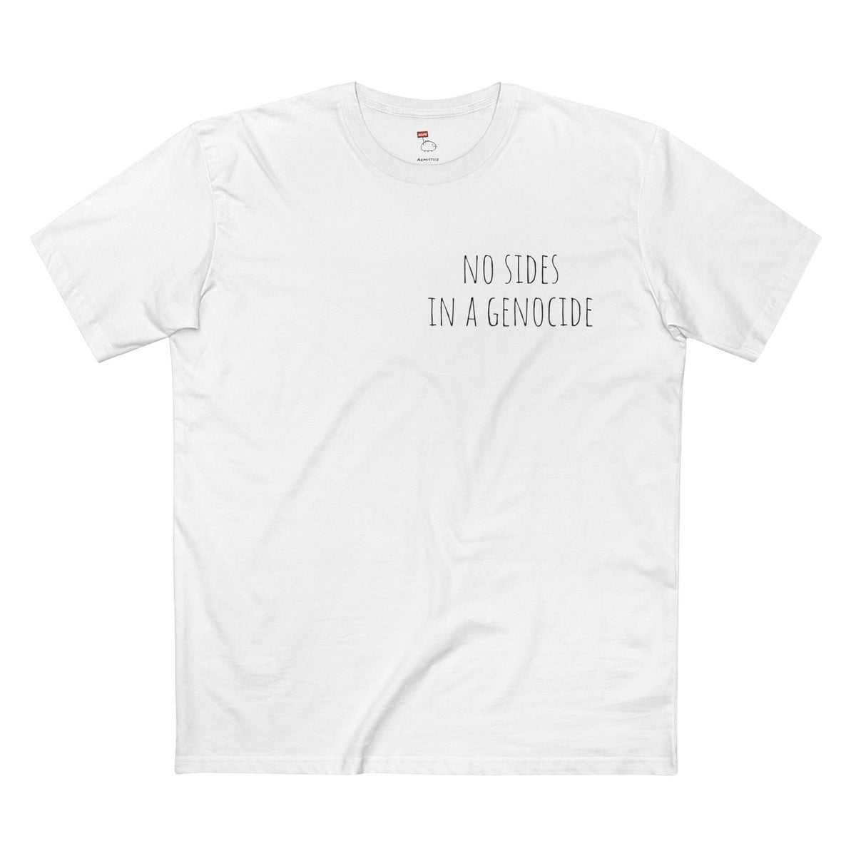 No Sides in a Genocide Watermelon Graphic Tee - Armistice Goods