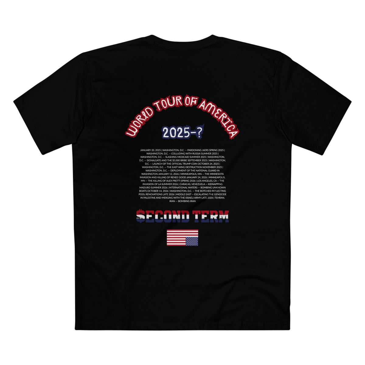 Second Term World Tour Graphic T-Shirt - Armistice Goods