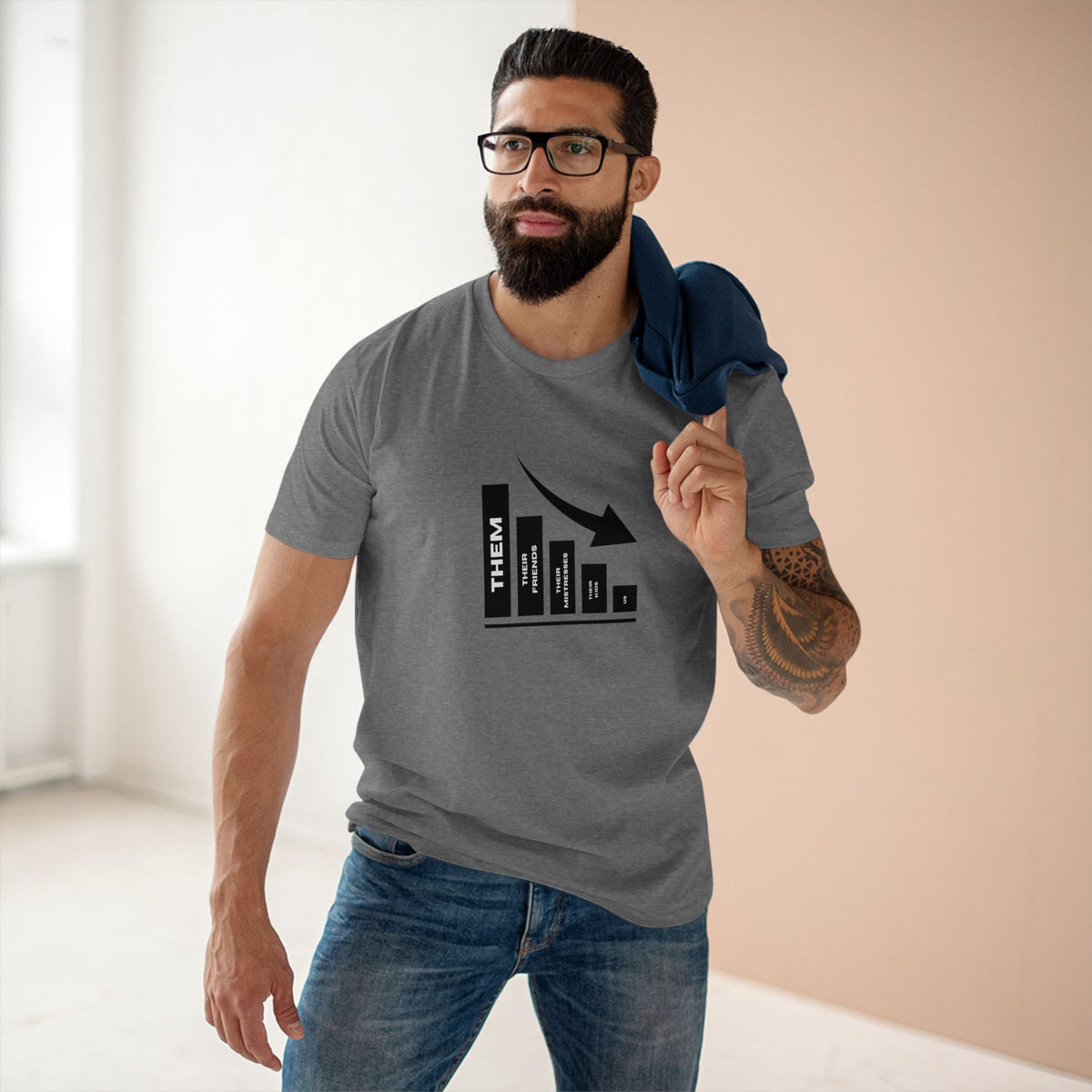 Us Vs Them Adult Staple Tee - Armistice Goods